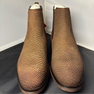 Stacy Adams Men’s Brown Chelsea Boots Leather Size 10.5 New in Box